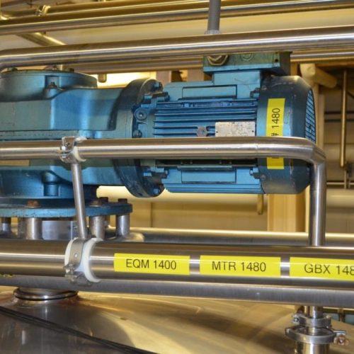 6,000 Gallon Crepaco S/S Vertical Single Wall Sweep Agitated Tank