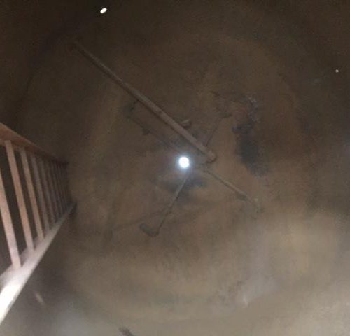 15,000 Gallon Vertical Jacketed S/S Tank