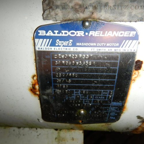 Fristam Model FPX250 15 HP S/S Centrifugal Pump