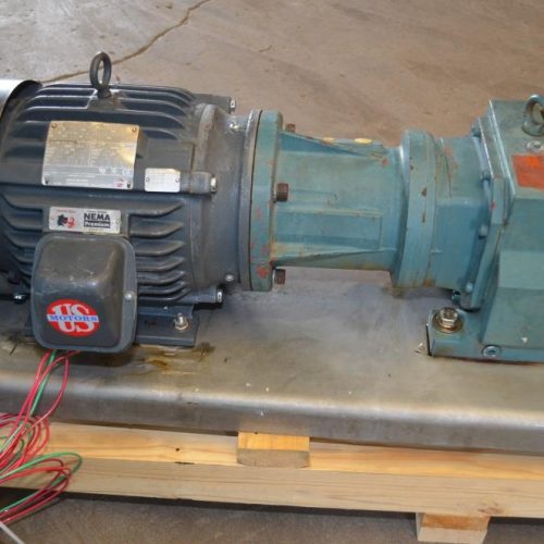 Wright Model 1300TRA20 10 HP S/S Positive Displacement Pump