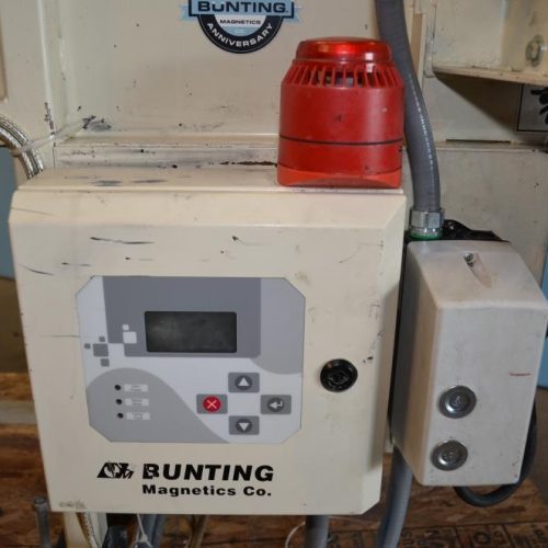 Bunting Model MN52C600200 23 3/4 in W x 7 in H Aperture Conveyorized Metal Detector