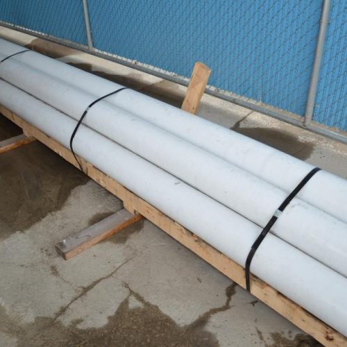 Spiroflow 6 in Dia x 196 in L Flexible 7.5 HP C/S Poly Screw Conveyor
