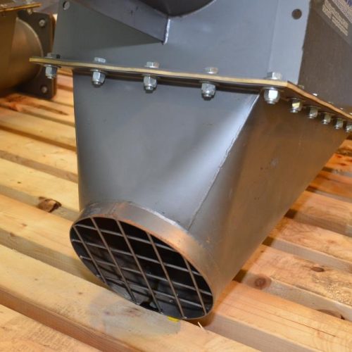 Spiroflow 6 in Dia x 196 in L Flexible 7.5 HP C/S Poly Screw Conveyor