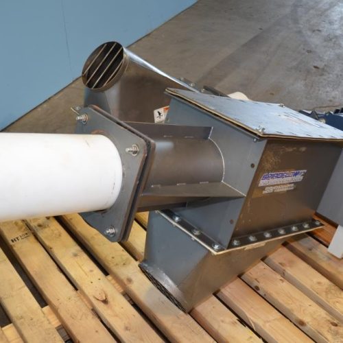 Spiroflow 6 in Dia x 196 in L Flexible 7.5 HP C/S Poly Screw Conveyor