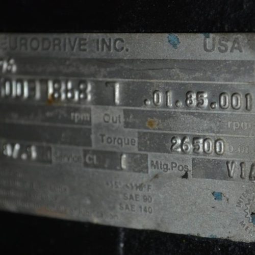 6,000 Gallon Feldmeier Vertical Dished Heads S/S Jacketed Sweep Agitated Tank