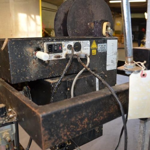 ID Technology Model 250 Pressure Sensitive Print and Apply Labeler with Sato Printer