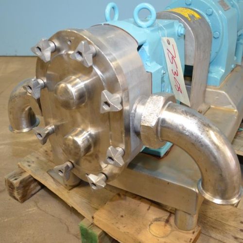 Waukesha Model 130 7.5 HP S/S Positive Displacement Pump