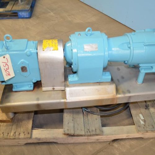 Waukesha Model 130 7.5 HP S/S Positive Displacement Pump
