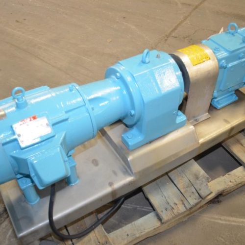 Waukesha Model 130 7.5 HP S/S Positive Displacement Pump