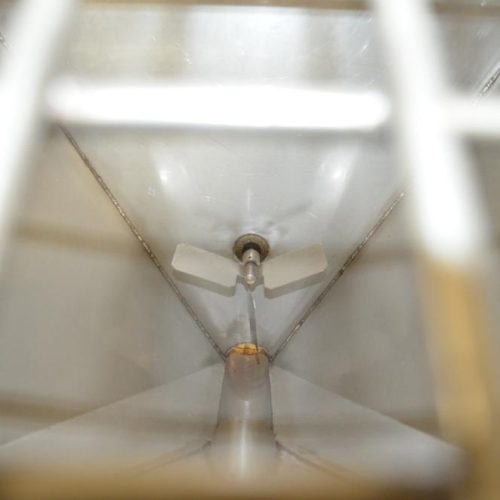 Hapman 2 in Diameter Rotary Screw Feeder with S/S Hopper