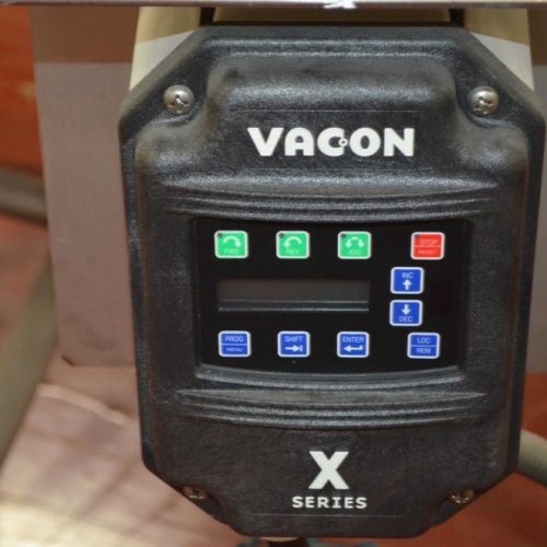 Transver Model 2830 Powered 90 Degree Flat Belt Transfer Conveyor