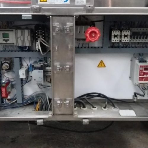 Adco Model 15DBC105WD Horizontal Hot Melt Cartoner with Nordson Hot Glue System