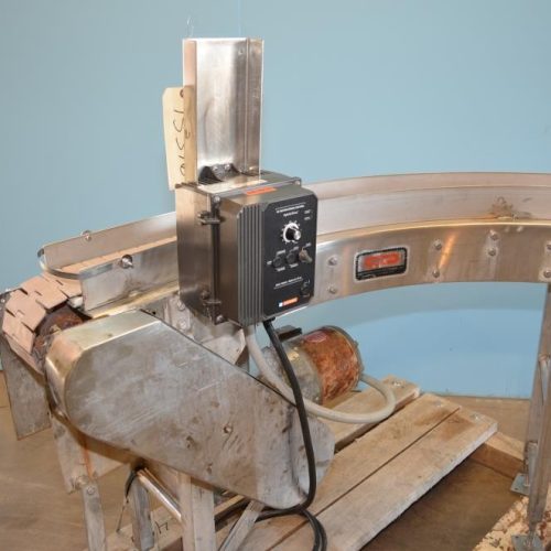 Arrowhead 180 Turn 4 1/2 in W Delrin Table Top Chain Conveyor