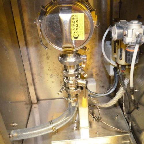 Inline Filling System Model IFSFOF12, (12) Head S/S Inline Overflow Liquid Filler