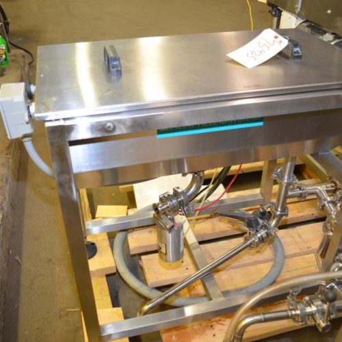 Inline Filling System Model IFSFOF12, (12) Head S/S Inline Overflow Liquid Filler