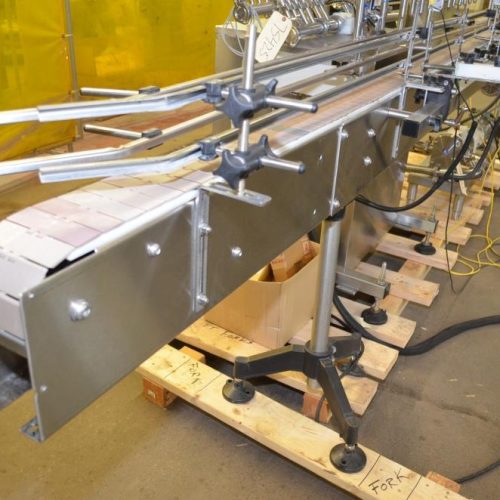 Inline Filling System Model IFSFOF12, (12) Head S/S Inline Overflow Liquid Filler
