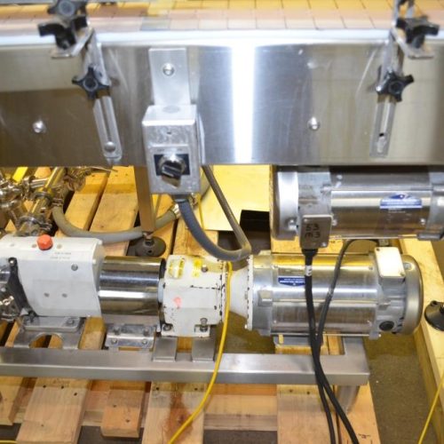 Inline Filling System Model IFSFOF12, (12) Head S/S Inline Overflow Liquid Filler