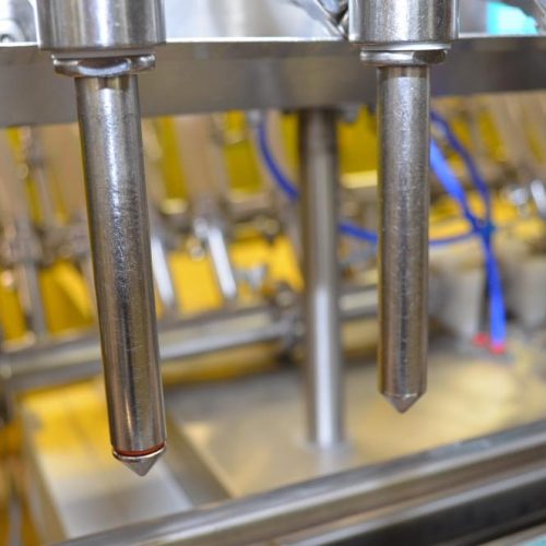 Inline Filling System Model IFSFOF12, (12) Head S/S Inline Overflow Liquid Filler