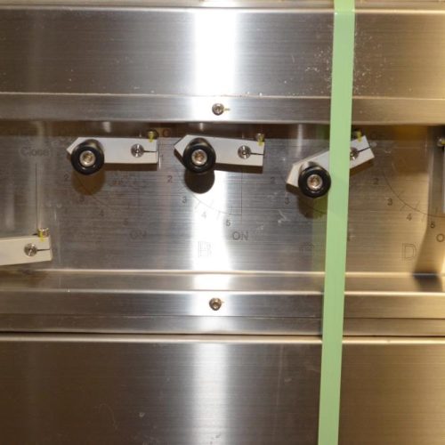 NAFM Model LX350SSCE S/S Full Body 500 CPM Sleeve Labeler w/ Steam Shrink Tunnel