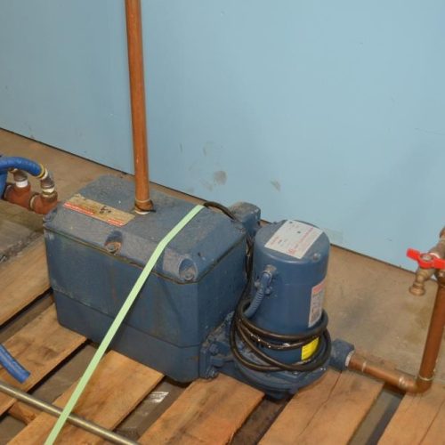 NAFM Model LX350SSCE S/S Full Body 500 CPM Sleeve Labeler w/ Steam Shrink Tunnel