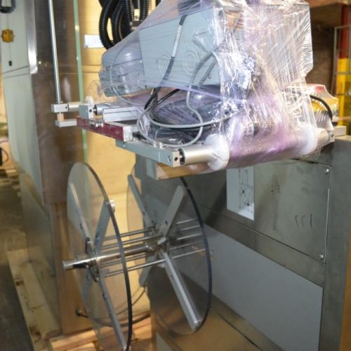 NAFM Model LX350SSCE S/S Full Body 500 CPM Sleeve Labeler w/ Steam Shrink Tunnel