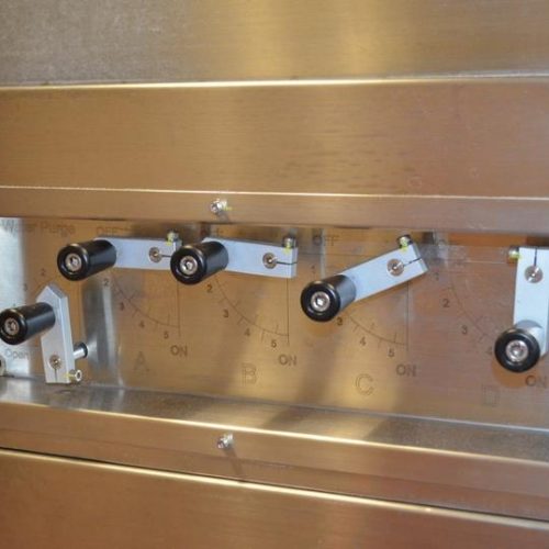 NAFM Model LX350SSCE S/S Full Body 500 CPM Sleeve Labeler w/ Steam Shrink Tunnel