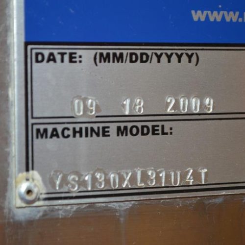 NAFM Model LX350SSCE S/S Full Body 500 CPM Sleeve Labeler w/ Steam Shrink Tunnel