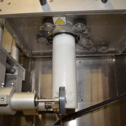 NAFM Model LX350SSCE S/S Full Body 500 CPM Sleeve Labeler w/ Steam Shrink Tunnel