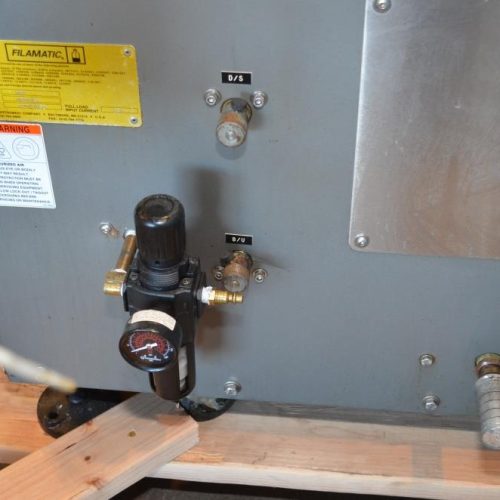 Filamatic MRV 6-Head Inline S/S Volumetric Filler w (6) 140cc PD pumps
