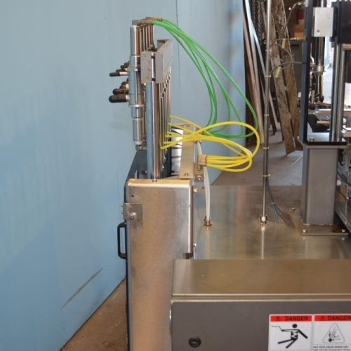 Filamatic MRV 6-Head Inline S/S Volumetric Filler w (6) 140cc PD pumps