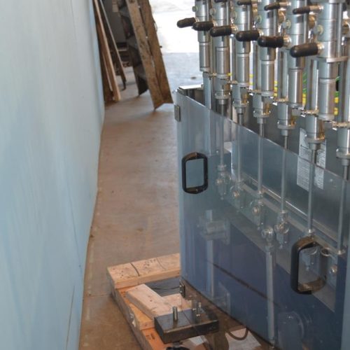 Filamatic MRV 6-Head Inline S/S Volumetric Filler w (6) 140cc PD pumps