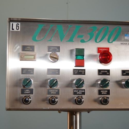 CLI Model UNI310 Wraparound 120 CPM Pressure Sensitive Labeler