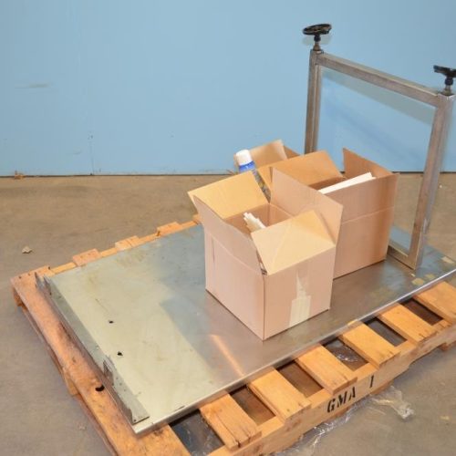 Filamatic Model DAB100 (4) Head Bench Top Inline Piston Filler with 12 Pumps