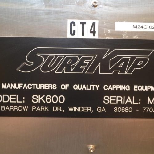 Surekap Model SK600 (6) Quill Semi-Automatic Inline Retorquer