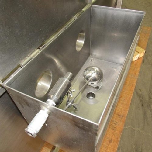 Approx 13 ft L x 26 in W S/S 3 ft Submerged Section Dipping Conveyor