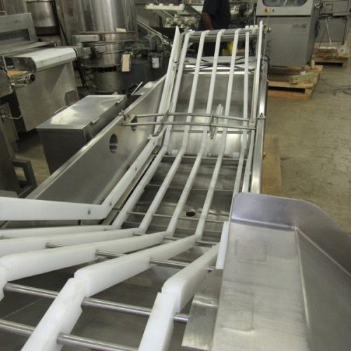 Approx 13 ft L x 26 in W S/S 3 ft Submerged Section Dipping Conveyor