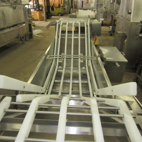 Approx 13 ft L x 26 in W S/S 3 ft Submerged Section Dipping Conveyor