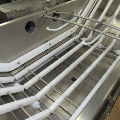 Approx 13 ft L x 26 in W S/S 3 ft Submerged Section Dipping Conveyor