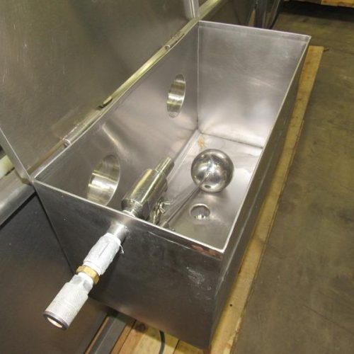 Approx 13 ft L x 26 in W S/S 3 ft Submerged Section Dipping Conveyor