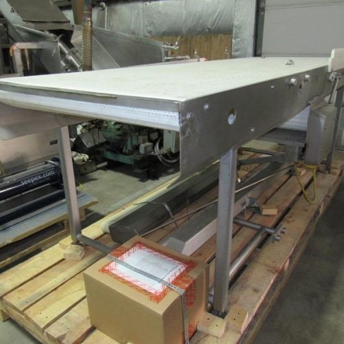 Forpak Model GS65 S/S (5) Lane Stacker with Discharge Conveyor