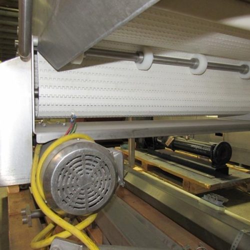 Forpak Model GS65 S/S (5) Lane Stacker with Discharge Conveyor