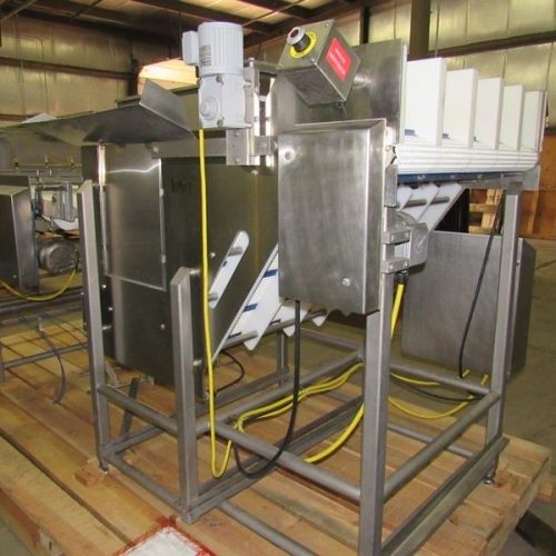 Forpak Model GS65 S/S (5) Lane Stacker with Discharge Conveyor