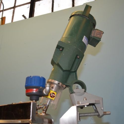 100 Gallon Feldmeier Vertical S/S Jacketed Turbine Agitated Tank