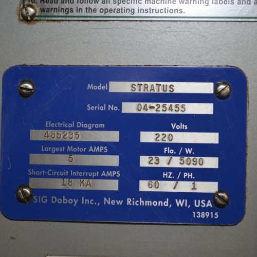 Doboy Stratus Horizontal Flow Wrapper