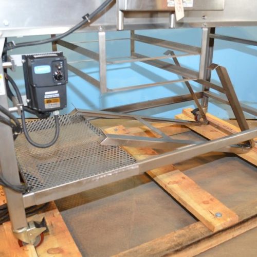 Woody 18 in W S/S SIngle Loop Confectionery Stringer with Banjo Conveyor