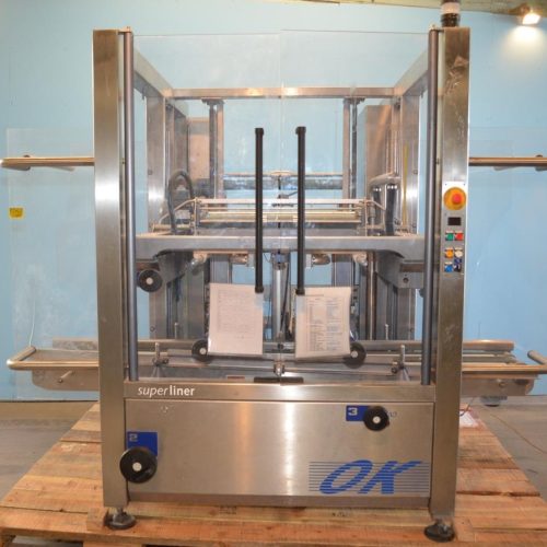 OK SF1 Superformer Case Erector and SL330 Bag in Box Bag Former Inserter