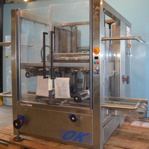 OK SF1 Superformer Case Erector and SL330 Bag in Box Bag Former Inserter