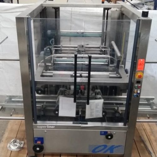 OK SF1 Superformer Case Erector and SL330 Bag in Box Bag Former Inserter
