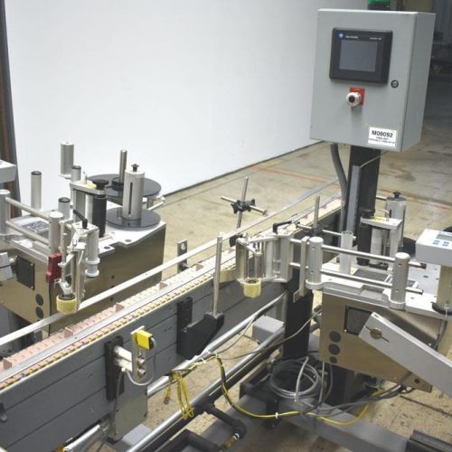 Label Aire Model 31151500 Tamper Evident Front and Back Pressure Sensitive Labeler