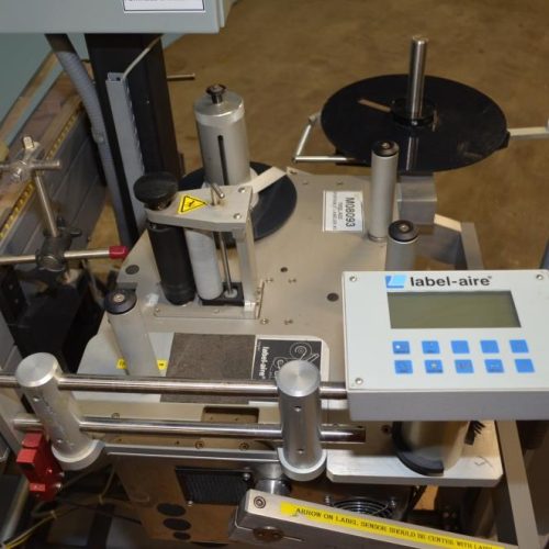 Label Aire Model 31151500 Front and Back Pressure Sensitive Labeler
